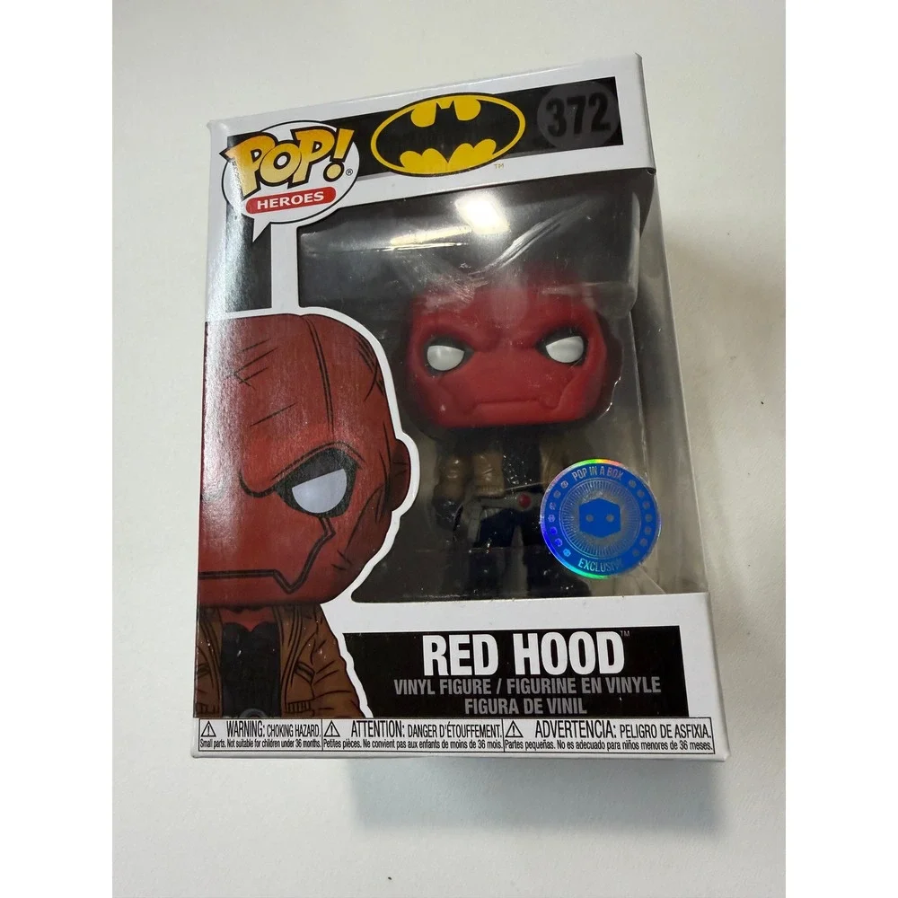 Funko Pop! Heroes Batman Red Hood #372 Pop In A Box Exclusive Vinyl Figure